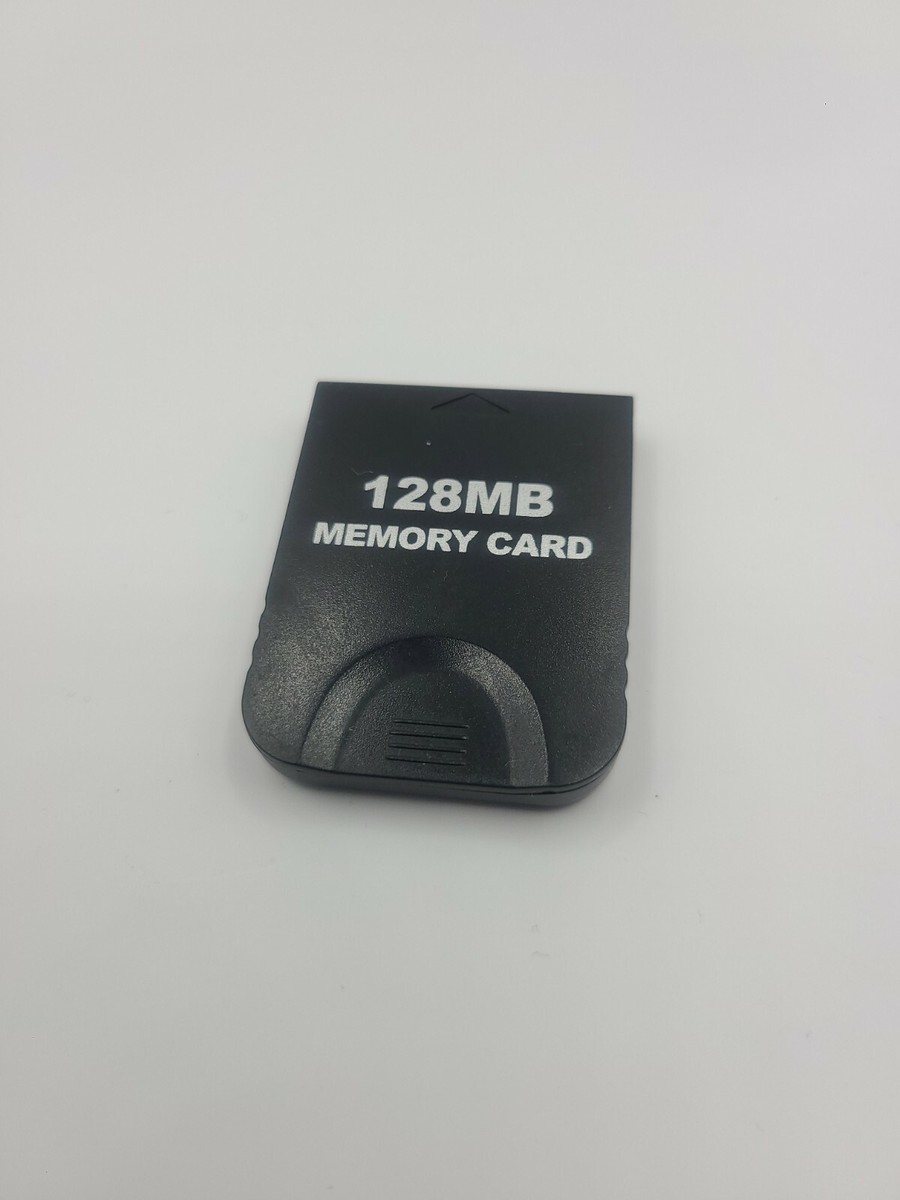128MB (2043 Blocks) Memory Card for Nintendo Gamecube & Wii Black