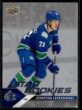 2024-25 Upper Deck NHL Star Rookies #22 Jonathan Lekkerimaki RC