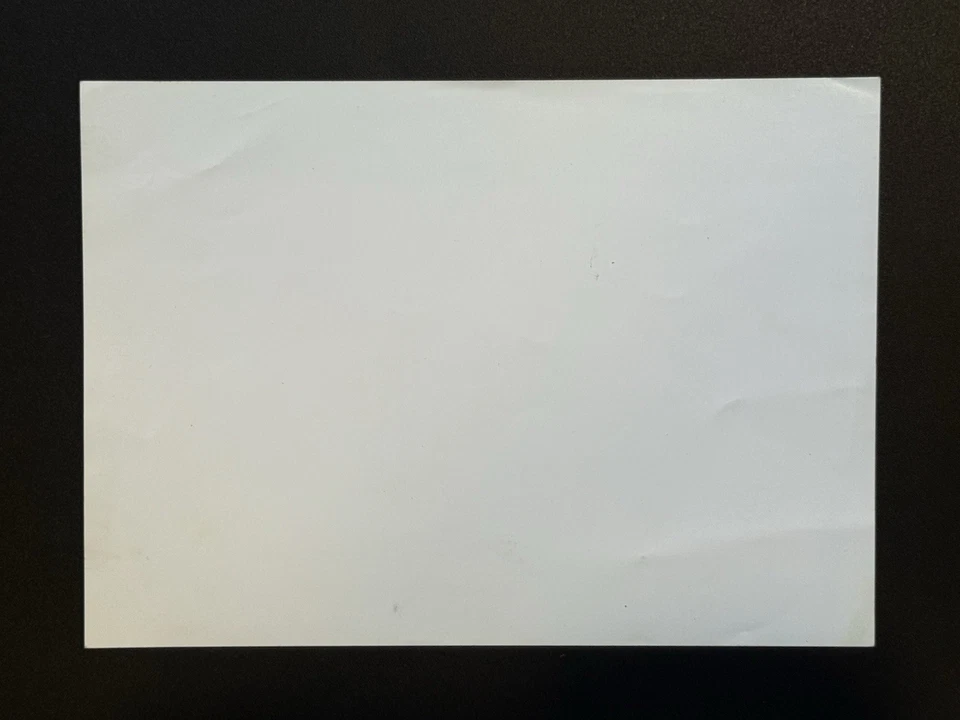 Vintage Curtis Strange Nike Poster Card 5x7 Inches Strange Thoughts RARE 90s - Image 2 of 2