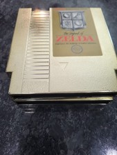 The Legend of Zelda 1 and 2 Adventure of Link Gold Nintendo NES Tested Works.