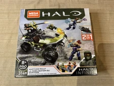 Mega Construx HALO INFINITE WARTHOG RALLY GNB25 Master Chief Jackal NEW SEALED