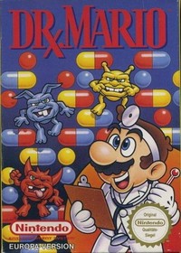 Nintendo NES - Dr. Mario PAL-B mit OVP OVP besch&auml;digt