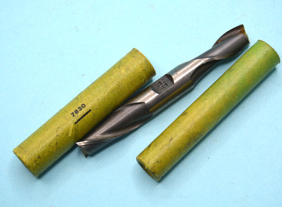 Helix End Mill 15/32 2-flute double-end standard length 1/2'' diameter shank