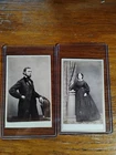 George Chamberlain & Wife Julia U S Navy Acting Ensign Civil War - Dentist
