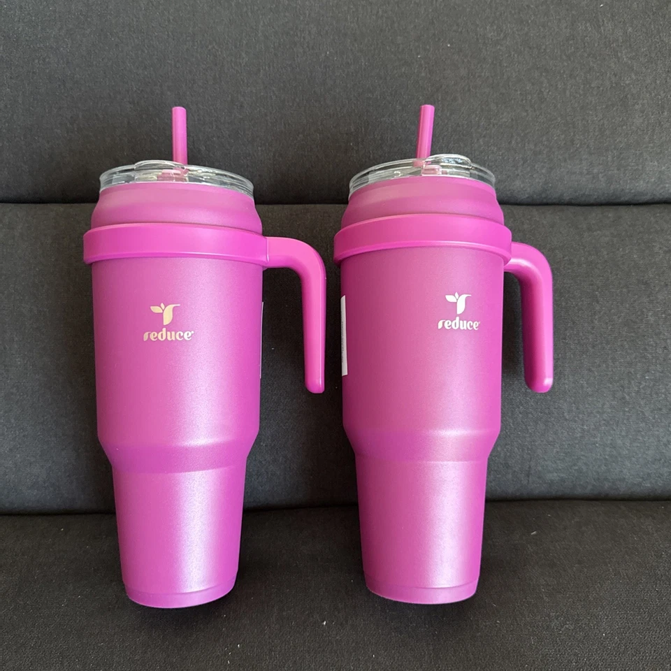 2 Reduce 50oz Tumbler with Handle,Lid&Straw Vacuum Insulated Stainless Steel Mug - Image 4 of 4