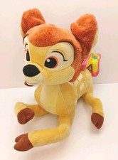 Disney Store Exclusive Bambi Fawn with Butterfly on Tail 11" Plush Collectible