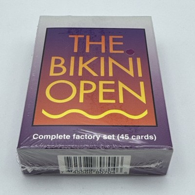 The Bikini Open Swimsuit Models 1992 T&M Enterprises  45 card Factory Set USA