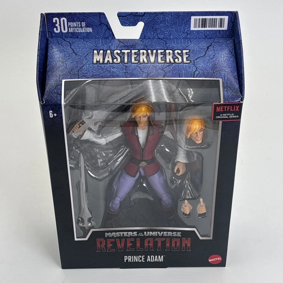 Figura de acción Masters of the Universe Revelation Masterverse Prince Adam Mattel Foto 4 de 4