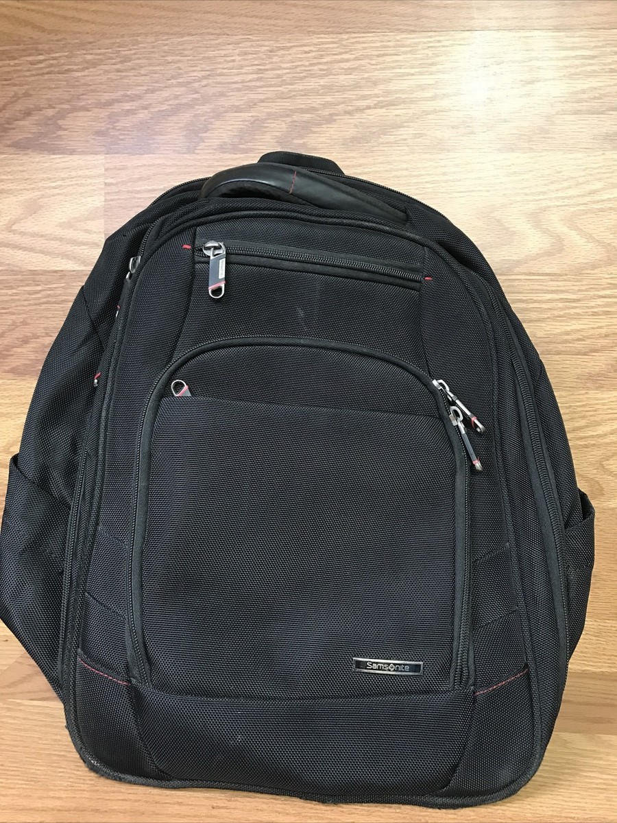 SAMSONITE Laptop Backpack Black 1118365 Xenon 3.0 TSA Checkpoint Friendly