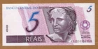 BRAZIL - 5 REAIS - ND1994 - FHC/MALAN - P244b - AU/UNCIRCULATED