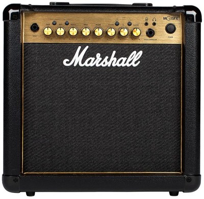 Marshall MG15GFX E-Gitarren Verstärker   15 Watt   Ein Klassiker!   Transistor
