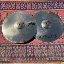 14" Sabian XSR Hi-Hat Cymbal Pair 1004g/1314g Video Demo 