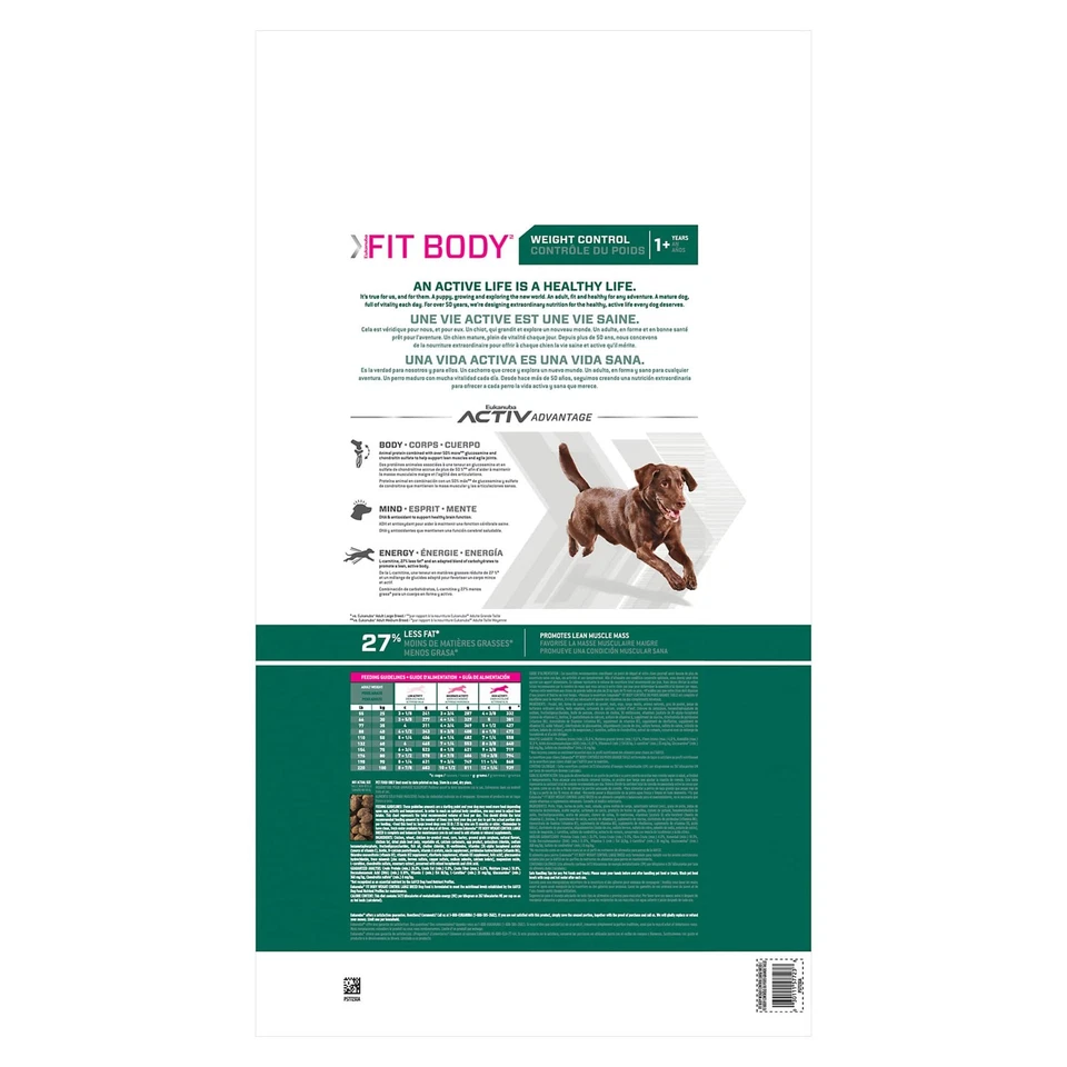 Fit Body Weight Control Large Breed Dry Dog Food, 28 lb - Image 2 of 4