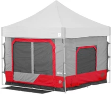 E-Z UP Camping Cube 6.4, Converts 10' Straight Leg Canopy into Punch 