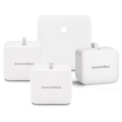 Smart Switch Button Pusher(3Pack) with Hub Mini - Smart Switch Button Pusher,...