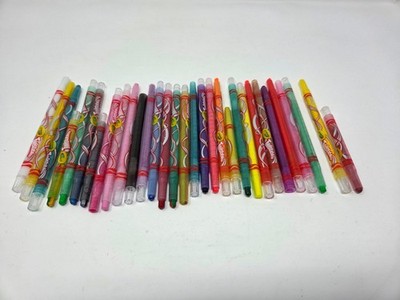 Restposten 30 Crayola drehbare farbige Buntstifte * KOSTENLOSER UK-VERSAND