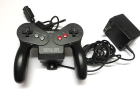 Nintendo Virtual Boy Vue-005 Game Controller 011 AC Adapter Tap Set Official OEM