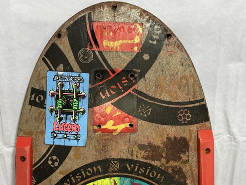 Vision Skateboard Deck Joe Johnson Hieroglyphic Vintage 30 Inch Grinding Rail - Picture 2 of 18