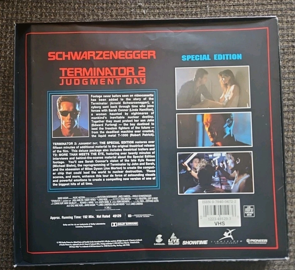Terminator 2 judgement day vhs special edition Tested - Image 2 of 4