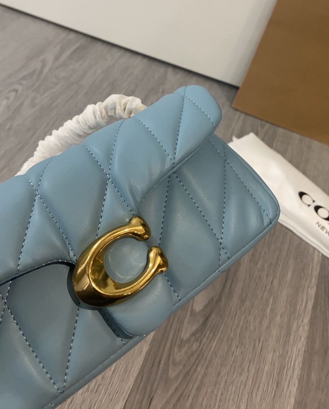 COACH Tabby Shoulder Bag 20 - Quilted CP149 Blue