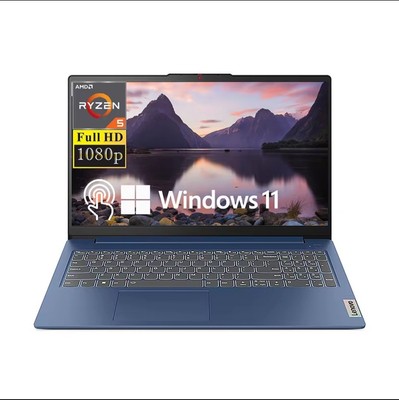 15.6-inch Lenovo IdeaPad Slim 3 512GB SSD AMD Ryzen 5 7530U 2GHz 8GB Windows 11