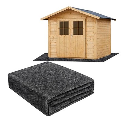 Betagt 6.56 x FT Outdoor Storage Shed 6'7'' x (Rectangular), Black 