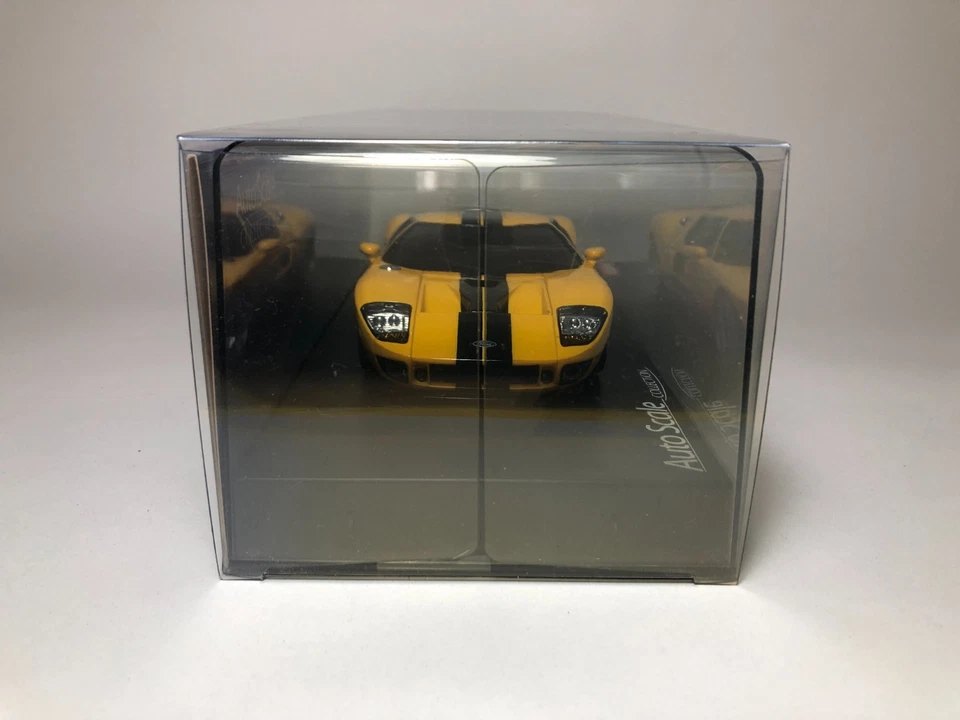 KYOSHO Mini-Z Body FORD GT Yellow / Black Stripe MZX209YS - Image 3 of 4