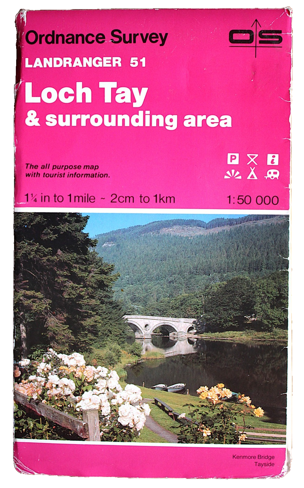 Ordnance Survey Landranger 51 Loch Tay & surrounding area 2nd issue