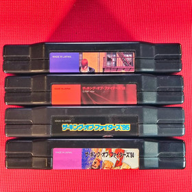 AES King Of Fighters Neo Geo Lot 4 Set 94 95 96 97 Figure ROM KOF SNK Genuine JP