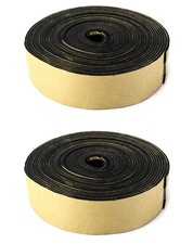 QWORK Pipe Wrap Insulation, 2 Pack Waterproof Foam 2" x 1/8" x 30', 2