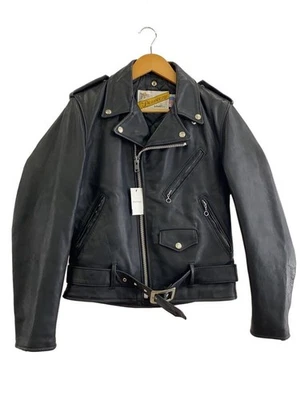 Schott Double Riders Chaqueta 36 Cuero Negro 4025 - Imagen 1 de 4