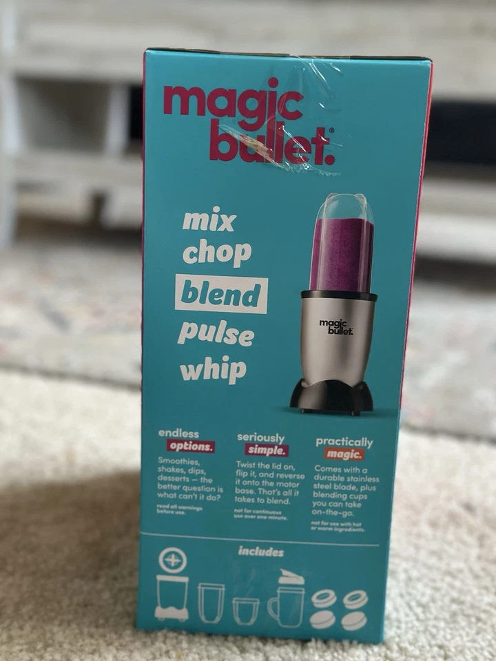 Magic Bullet 250 Watts stainless steel MBR-1101 NEW - Image 4 of 4