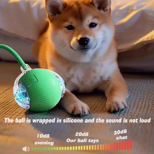 New Dog Interactive Ball Toy,Automatic Rolling Dog Ball Rechargeable,Smart Puppy - Picture 5 of 16