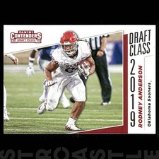 2019 Panini Contenders Draft Picks - Draft Class Rodney Anderson #9 (RC)