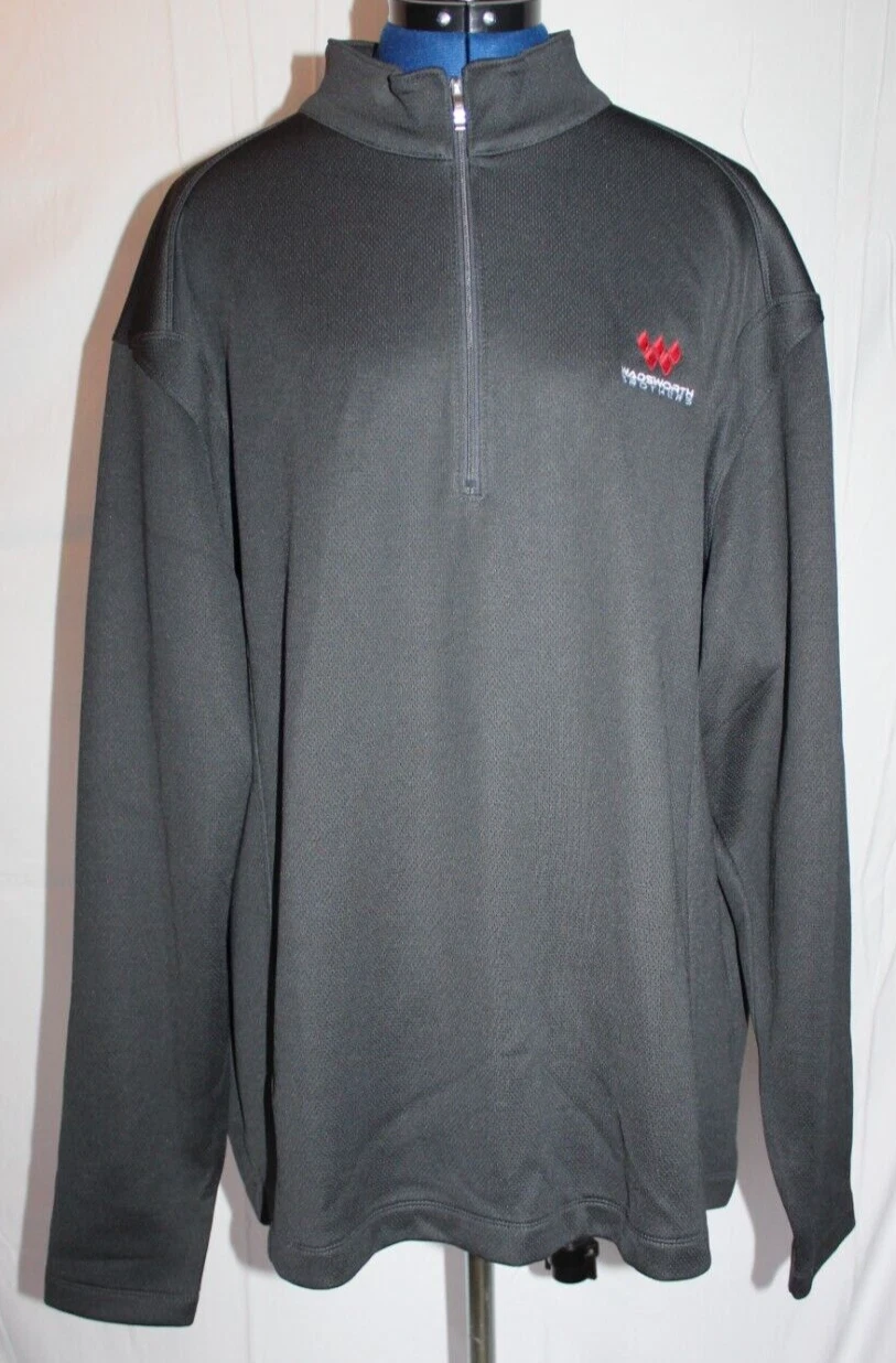 Nike Golf Men's Size XL Sport Cover-Up Anthracite LS 1/4 Zip Shirt 400099-060NWT