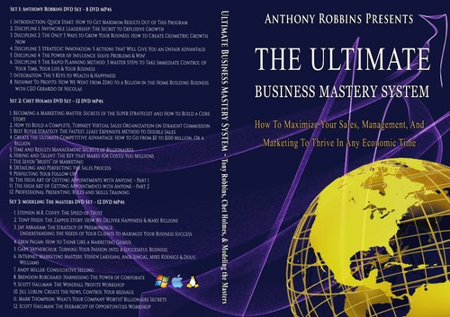 Ultimate Business Mastery System Complete Anthony Tony Robbins, Chet Holmes UBMS - 第 5/12 張圖片