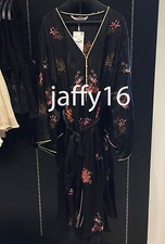 ZARA EMBROIDERED DRESS ONE SIZE: M REF. 7521/103