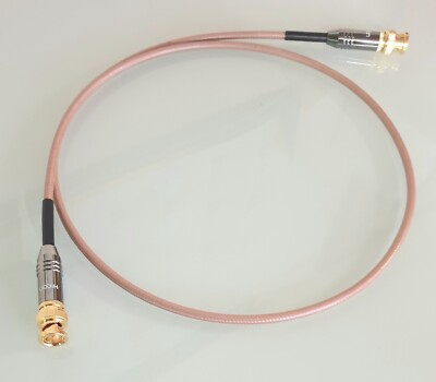  HighEnd Digitalkabel RG 142 / SolidCore / Silberkabel / 50 Ohm / BNC auf BNC 
