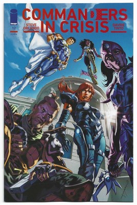 Commanders in Crisis #12 2021 Unread Timpano Variant Cover D Image Comic Book