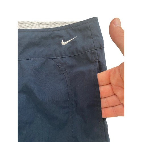 Medium Nike Golf Navy Blue Bermuda Shorts Flat Front Women's - Picture 3 of 6