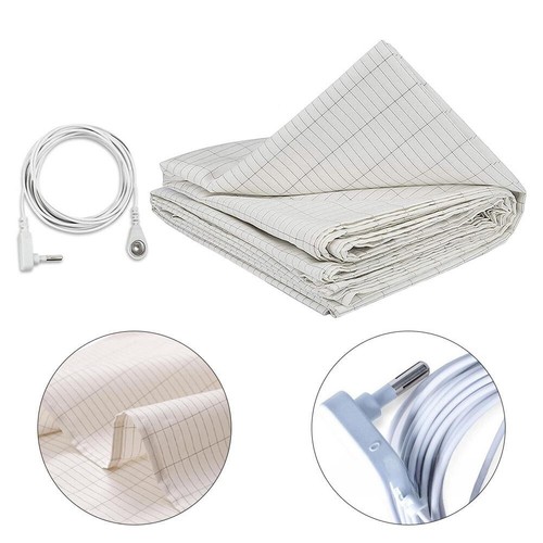 Grounding Bed Sheet with Electrical Conductive Silver Wire Improve Well