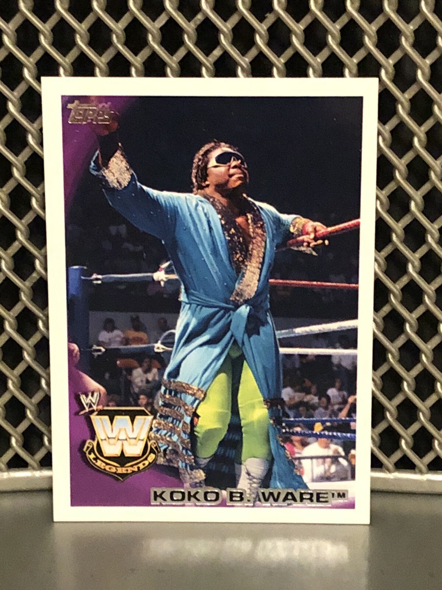 2010 Topps Koko B Ware WWE Wrestling Legends Card wwf #96 WCW NWA