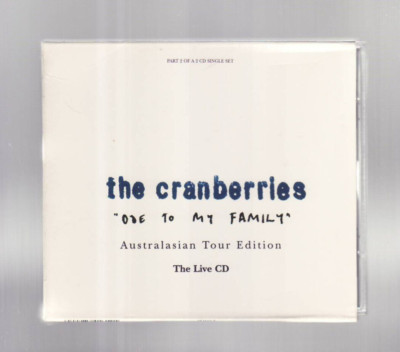 (CD) THE CRANBERRIES - Ode To My Family Set / 4 Trk / Australia Tour Edition