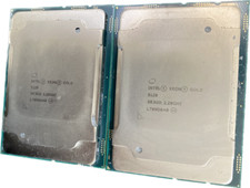 LOT OF 2 INTEL XEON GOLD 5120 SR3GD 2.20GHZ 14-CORE 19MB 105W CPU PROCESSOR