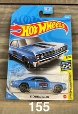 Hot Wheels 67 CHEVELLE SS 396 Ausley's Speed Graphics 1967 FREE NOZLEN BOGO 155