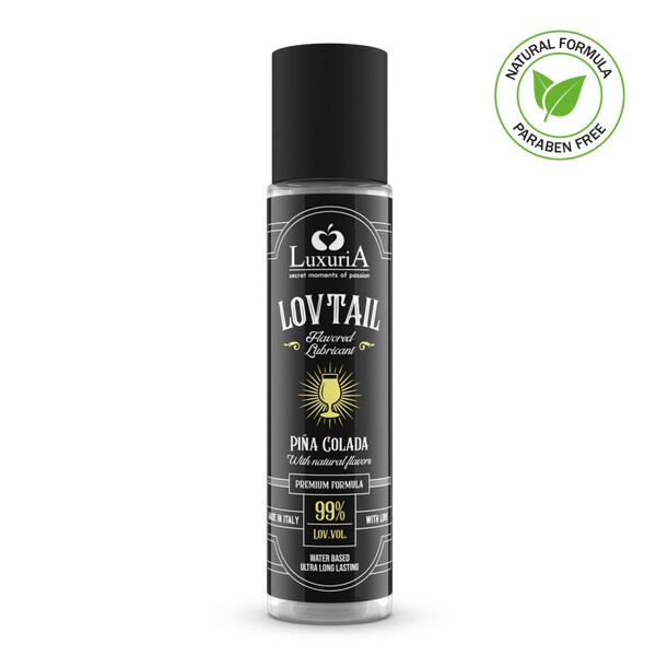 GEL LUBRIFICANTE BASE ACQUALUXURIA LOVTAIL PINA COLADA 60 ML