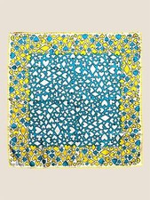 Vintage 1970s Vera Neumann Square Scarf