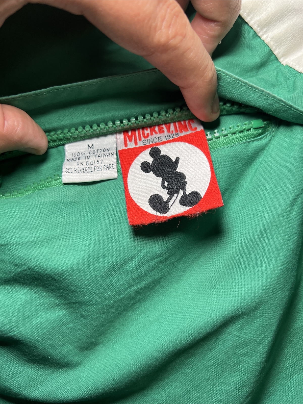 RARE MEDIUM MICKEY MOUSE REVERSIBLE WINDBREAKER (… - image 4