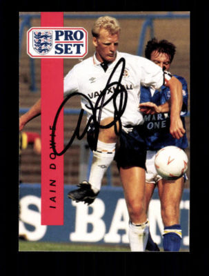 Ian Dowie Luton Town  Pro Set Card Original Signiert+ A 105997