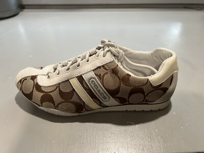 Coach Charcoal and Cream Sneakers Coach | Shoes | Coach Charcoal And Cream Sneakers | Poshmark main image 2